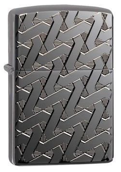 Запальничка Zippo 24095 Armor Geometric Weave Design 49173 ZP77890008 фото
