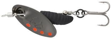 Блешня Savage Gear Grub Spinners #2 5.8g Black Red Black 18544506 фото