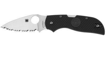 Ніж Spyderco Chaparral CTS XHP FRN Gray Серрейтор C152SGY 871653 фото