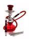 Кальян скляний Яблуко HUKA на 1 персону, H-24 см, Червоний,коробка DN18173 V77554498 фото 1