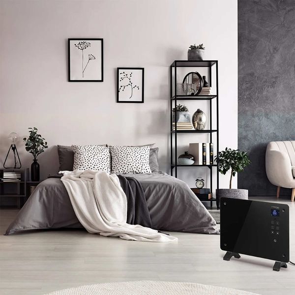 Тепловентилятор керамічний Trotec TFC 220 E 2200W Black (1410000690) DAS302842 фото