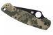 Нож Spyderco ParaMilitary 2 Camo Black Blade CPM-S45VN C81GPCMOBK2 870156 фото 4