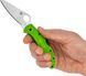 Ніж Spyderco Salt 2 LC200N Green Cеррейтор C88FSGR2 871467 фото 5