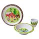 Сервіз столовий Gimex Tableware Kids 3 Pieces 1 Person Adventure (6965570) DAS302017 фото 1