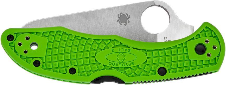 Ніж Spyderco Salt 2 LC200N Green Cеррейтор C88FSGR2 871467 фото