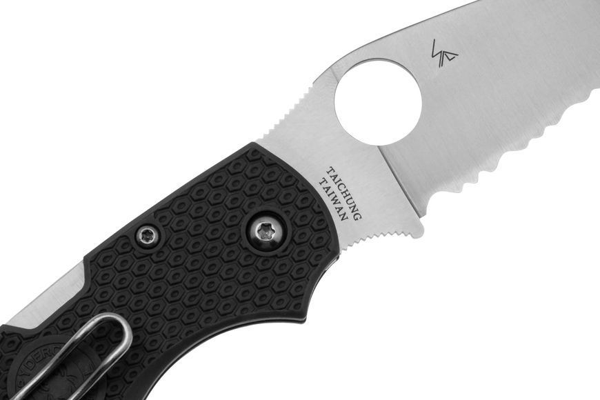 Нож Spyderco Chaparral CTS XHP FRN Gray Серрейтор C152SGY 871653 фото